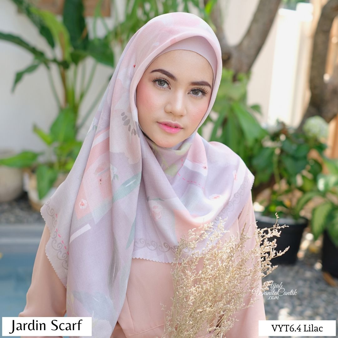 Jardin Scarf  - VYT6.4 Lilac