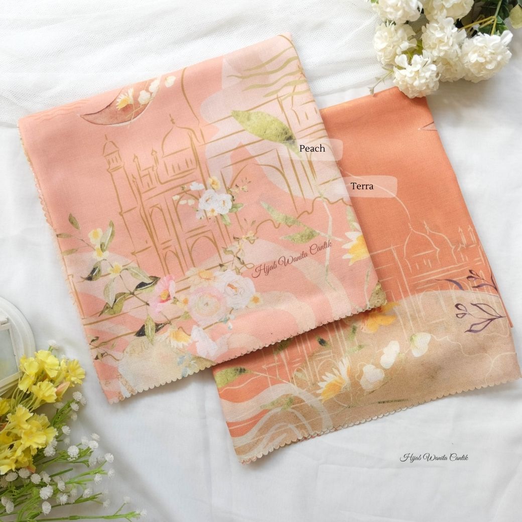 Sofia Scarf -  YA05.3 Peach