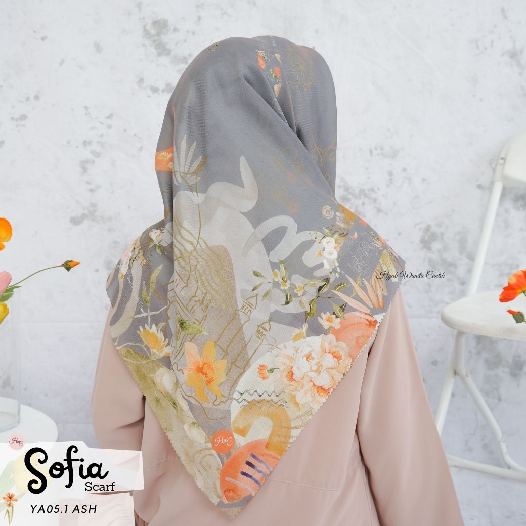 Sofia Scarf -  YA05.1 Ash