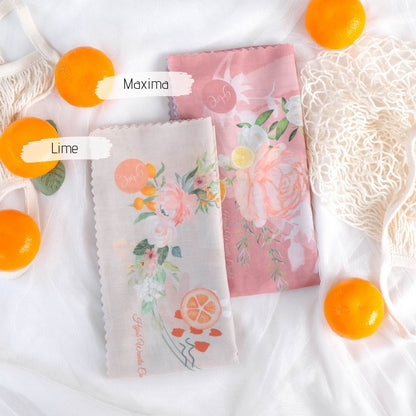 Segiempat Citrus Scarf - CR72.3 Maxima