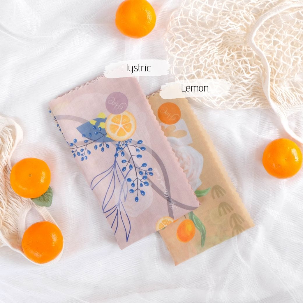Segiempat Citrus Scarf - CR72.2 Hystric