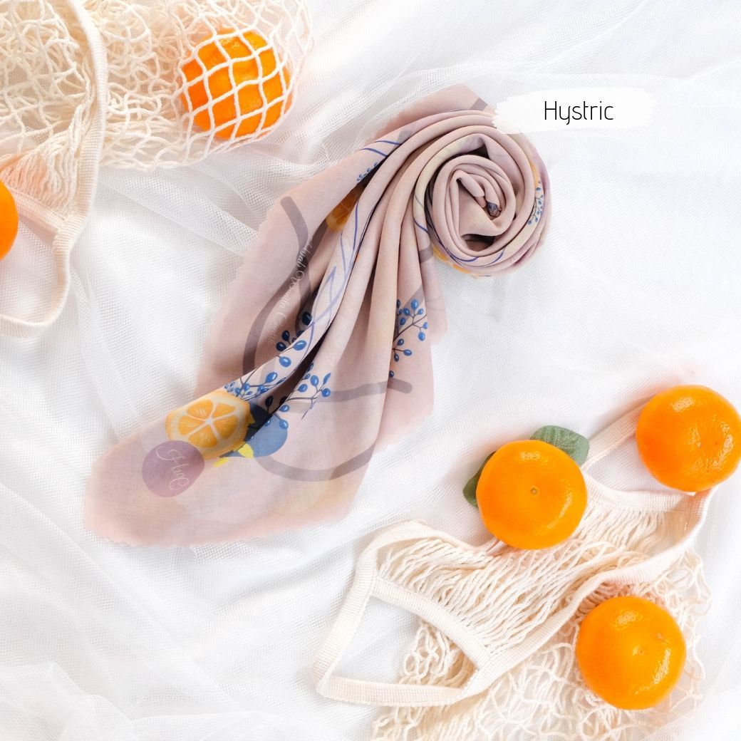 Segiempat Citrus Scarf - CR72.2 Hystric