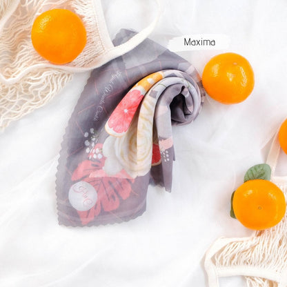 Segiempat Citrus Scarf - CR72.3 Maxima